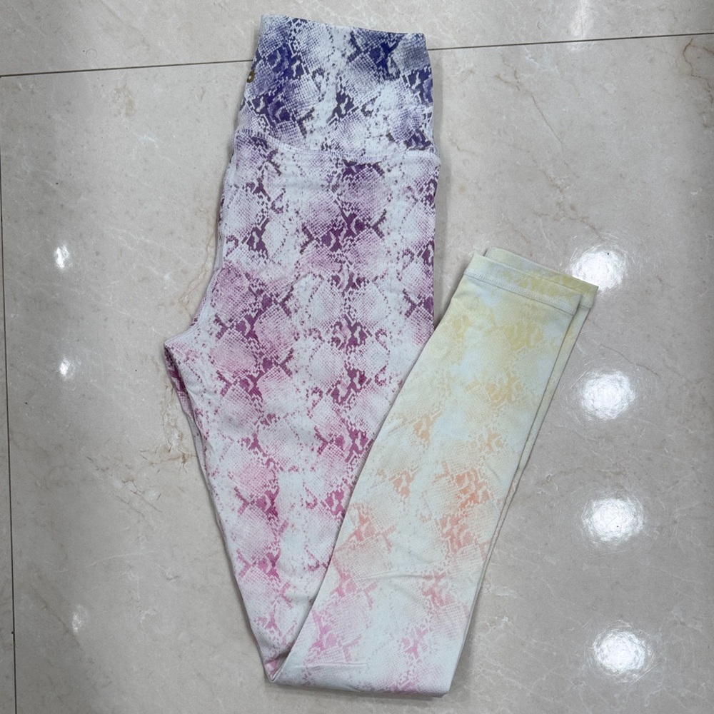 Spiritual Gangster Ombré Snake Print Leggings